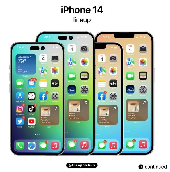 英德苹果14维修分享iPhone 14全家福 