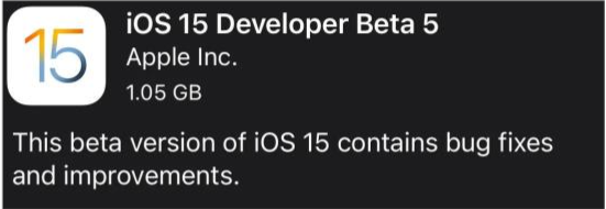 英德苹果手机维修分享如何升级到iOS15.0 beta5 
